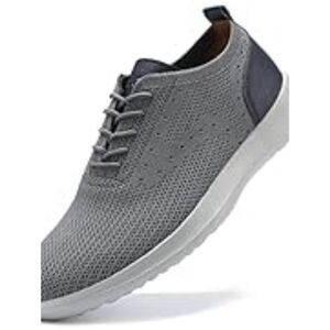 (S-4606) VILOCY Men's Casual Dress Sneakers Lace-Up Oxfords Sz 45 (12)